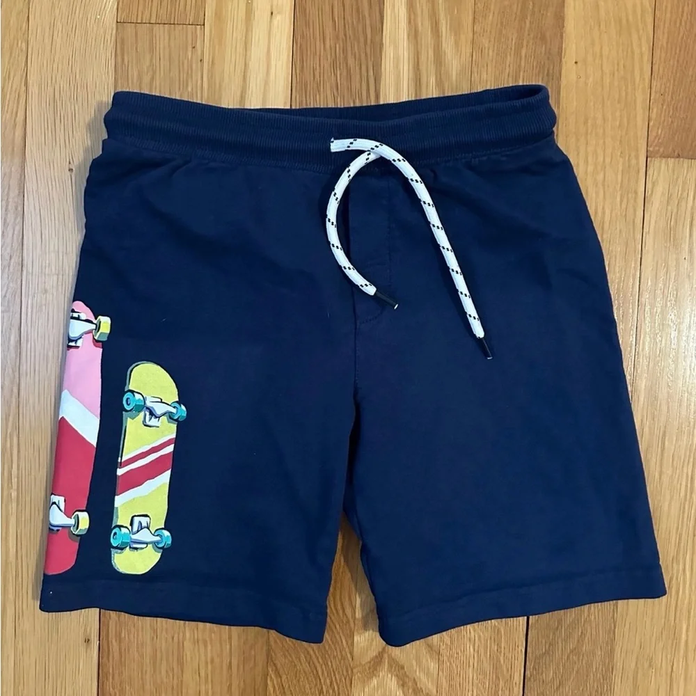 Mayoral Skateboard Set Boys size 7 Skateboarding Weekend Vibes Tshirt Shorts